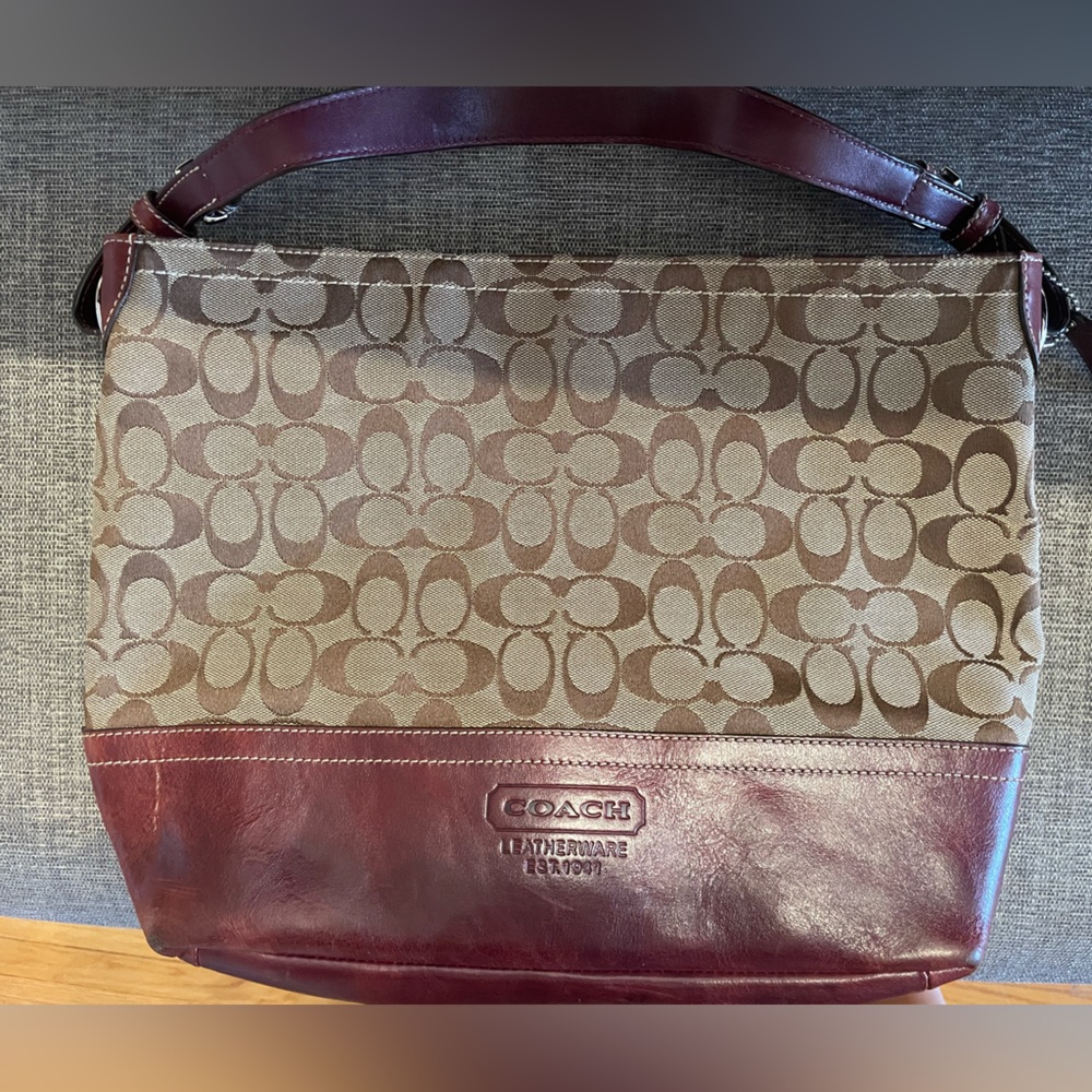 Vintage Coach shoulder/tote bag